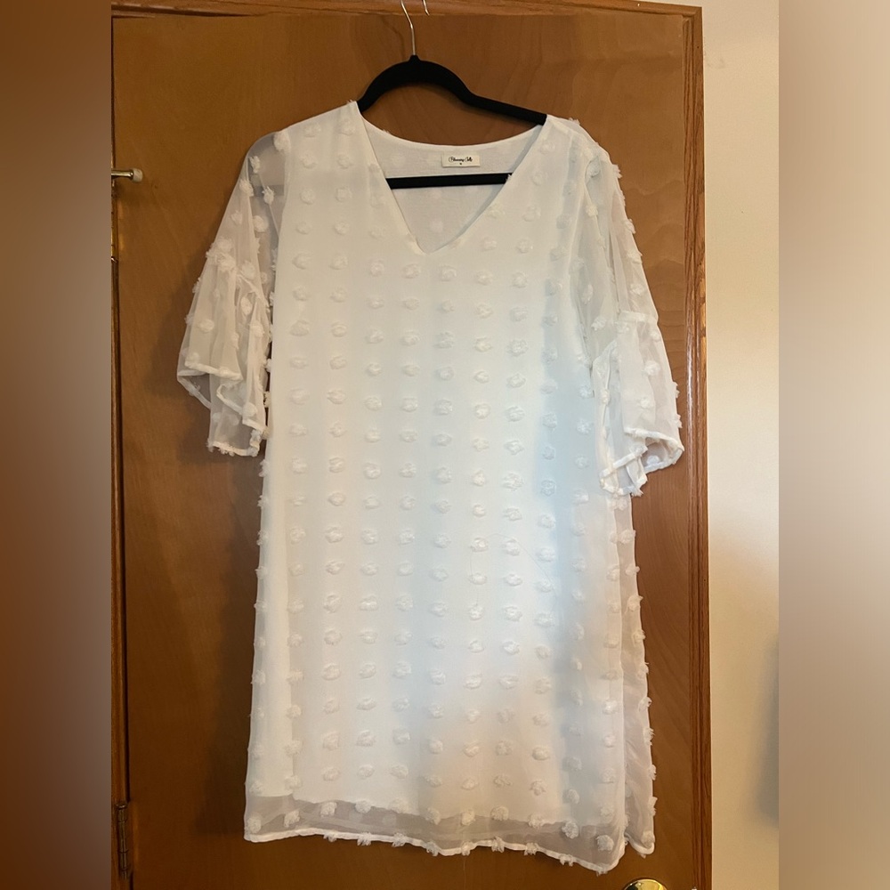 Blooming Jelly White Dress